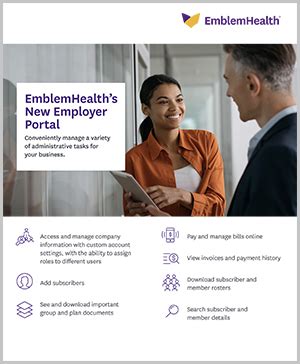 emblemhealth portal login for employers